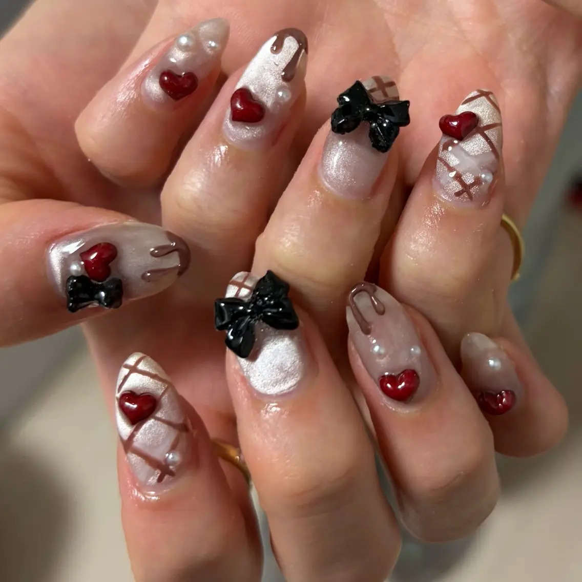 ネイル ハンドネイル AMATERAS 💅💖AKINAのネイルデザイン