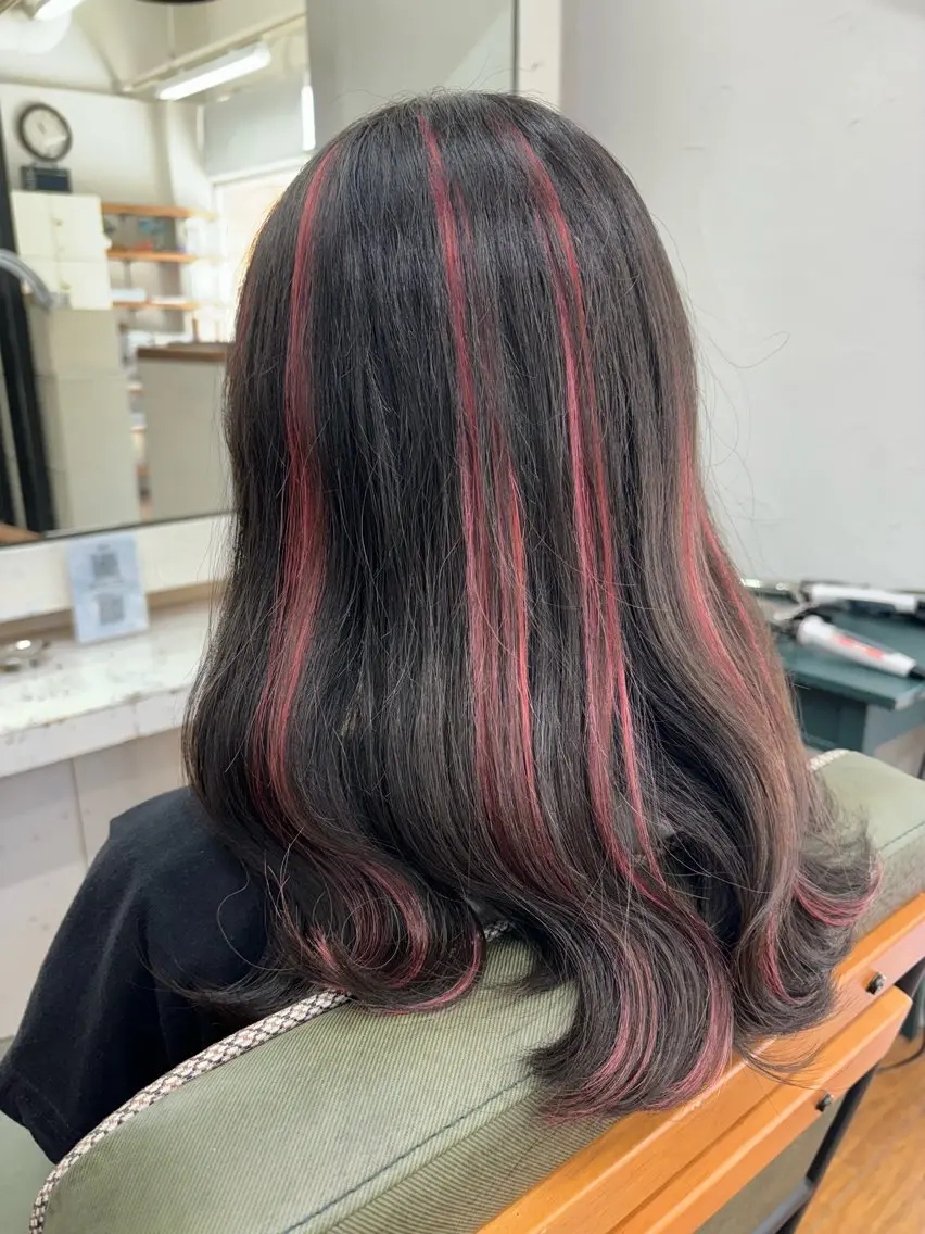 カラー キッズ 香野 優子のヘアスタイル