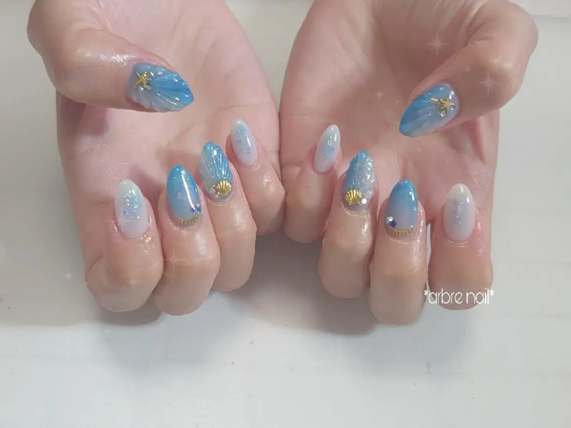 ネイル ✯.。 arbre nail 。✯.のネイルデザイン