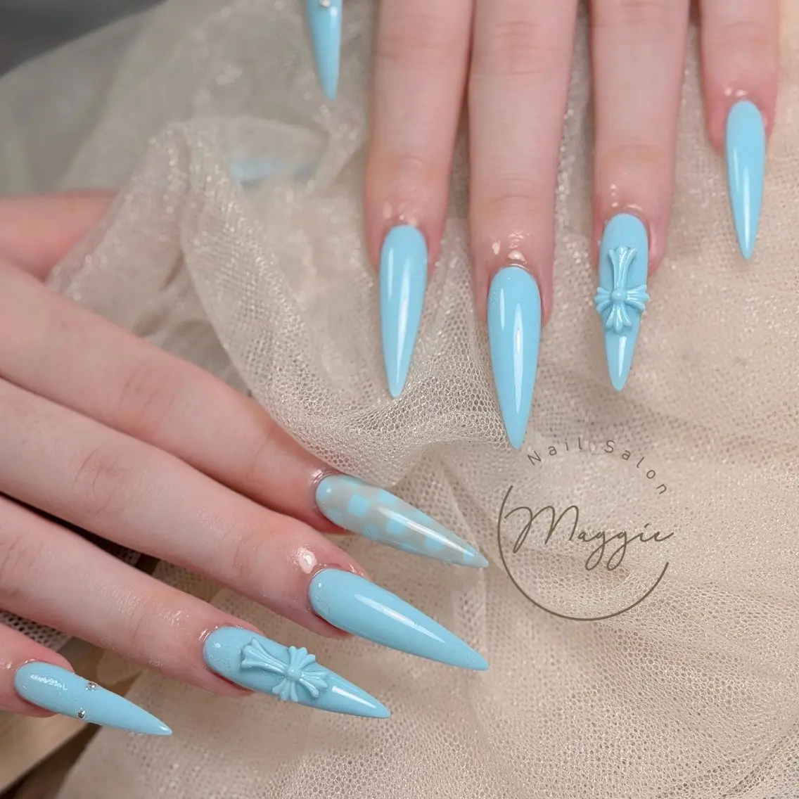 ネイル ハンドネイル Maggie Nail🦩BiKiのネイルデザイン
