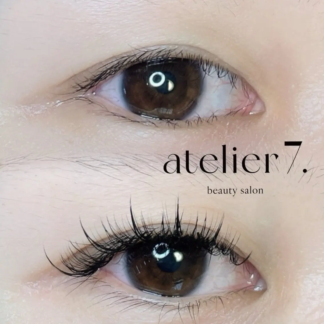 マツエク・マツパ atelier7. harukaのマツエク・マツパデザイン