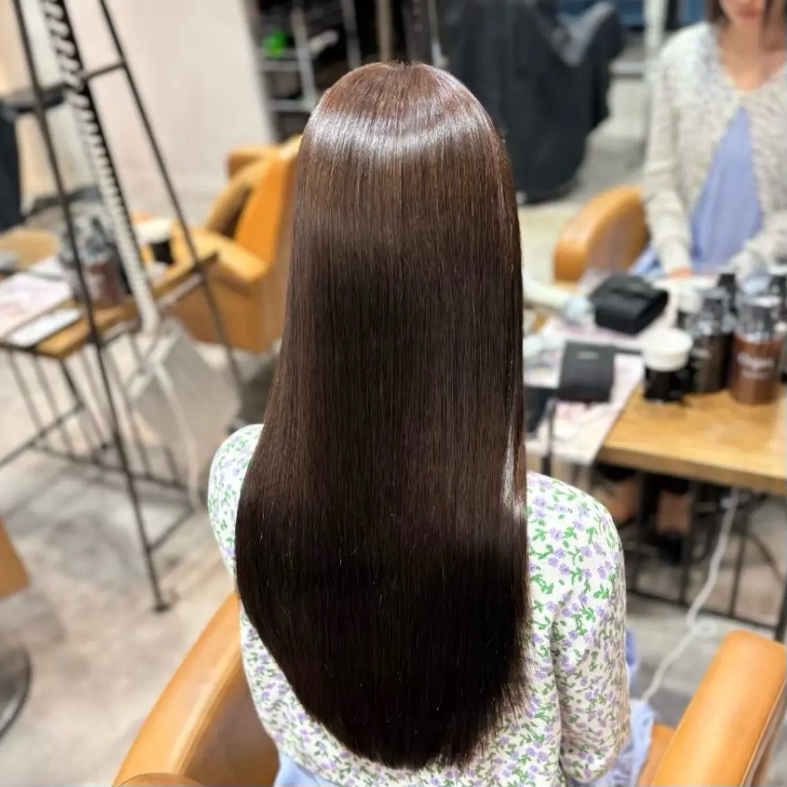 セミロング カラー カット ヘアカラー トリートメント RYU/レイヤー /透明感艶カラーのヘアスタイル