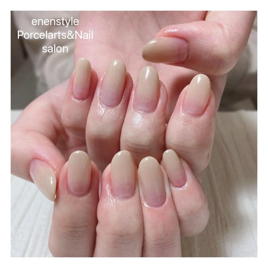 ミディアム ネイル 🐾enen style 🐾のネイルデザイン