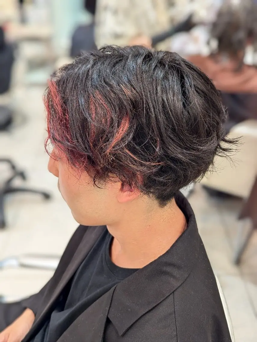 ショート メンズ カット ヘアカラー 髪質改善 カミムラのヘアスタイル