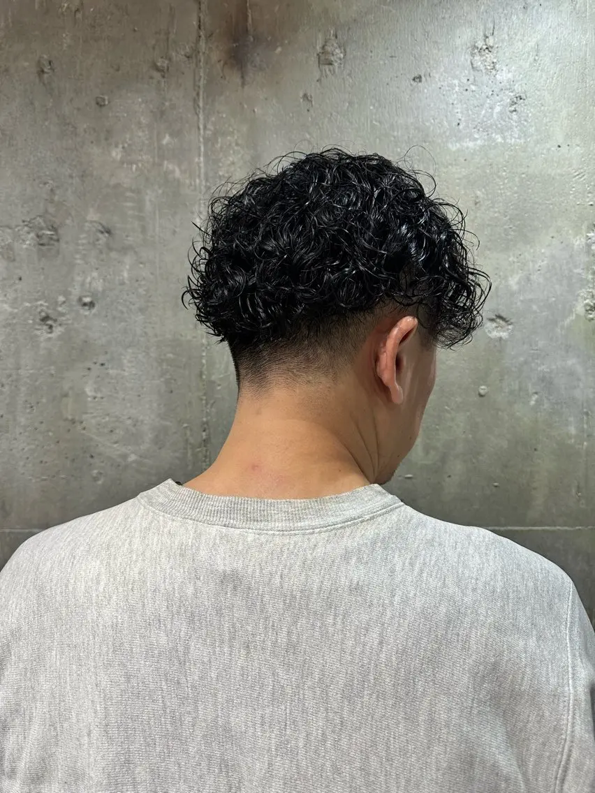ショート パーマ メンズ メンズパーマ スパイラルパーマ メンズ専門 Ryukiのヘアスタイル