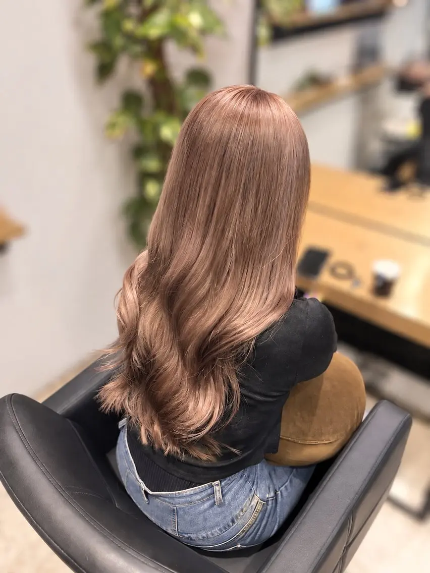 ロング カット ヘアカラー 🌈派手カラー🌈 🦋HARU 🦋のヘアスタイル