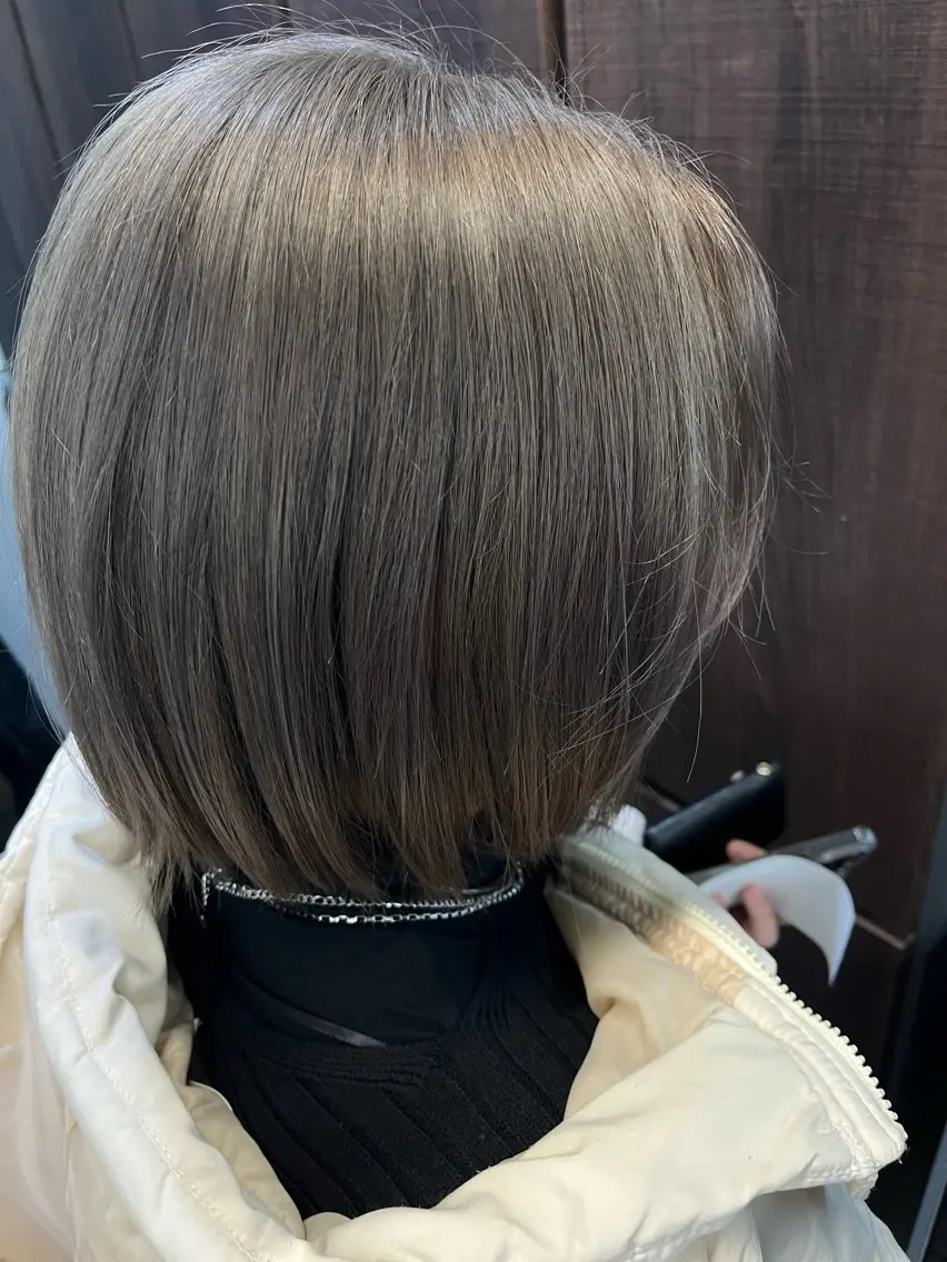 ショート カラー ヘアカラー トリートメント 多系統似合わせ/ tsuburaのヘアスタイル