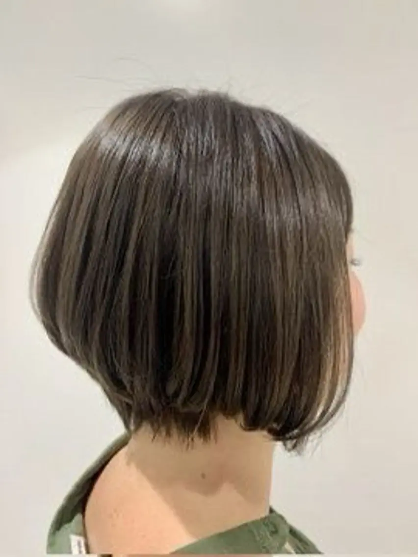 ショート ボブ 宇野愛華∕ パーマスタイルのヘアスタイル