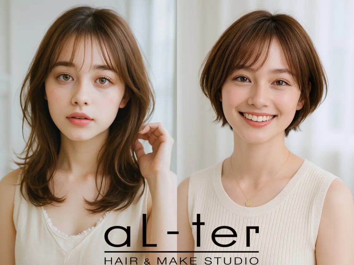 ミディアム カラー ヘアカラー 尚平 40代からの 髪質改善専門のその他イメージ