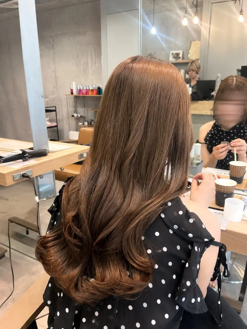 ロング カラー SHIHO🌟/ 髪質改善ストレートのヘアスタイル