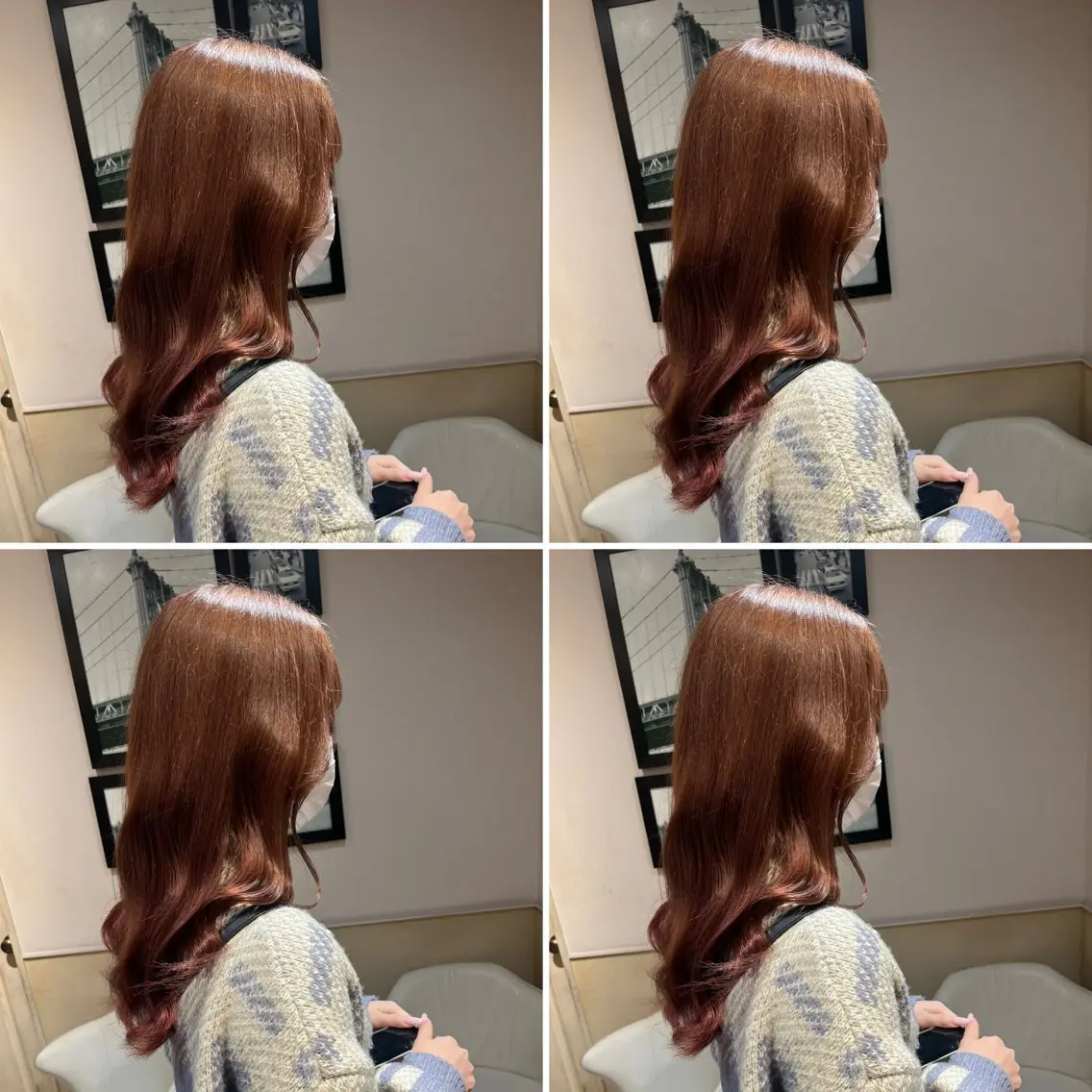 セミロング カラー ベージュカラー ブリーチ ブラウンカラー ブラウンベージュ ブリーチなしカラー ヘアカラー トリートメント 👑錦糸町/毛流れ パーマ特化/NORIのヘアスタイル