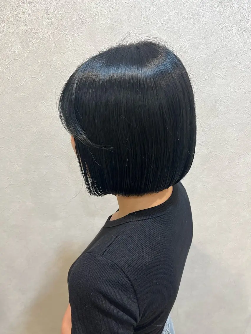 ショート ボブ カット 中城 叶子のヘアスタイル