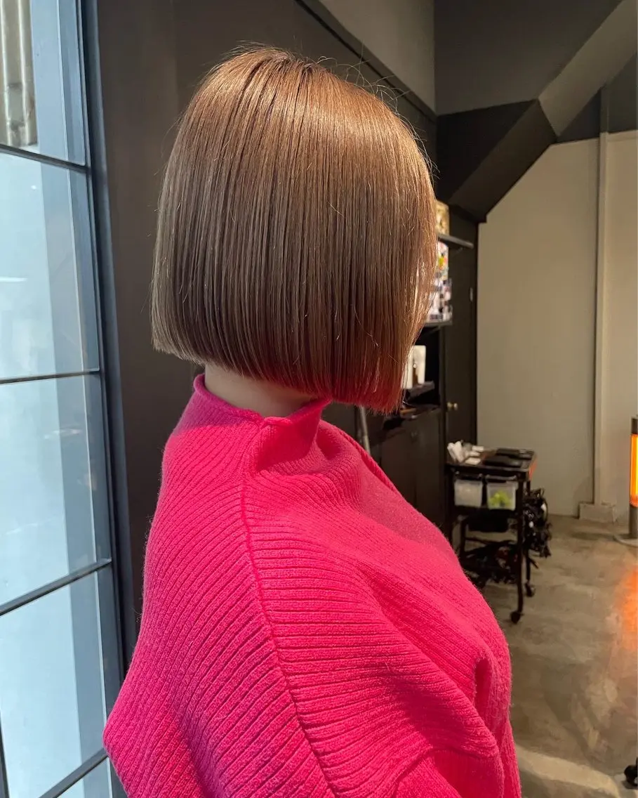 ショート ボブ／パーマ指名 No. 1🍃れんとのヘアスタイル