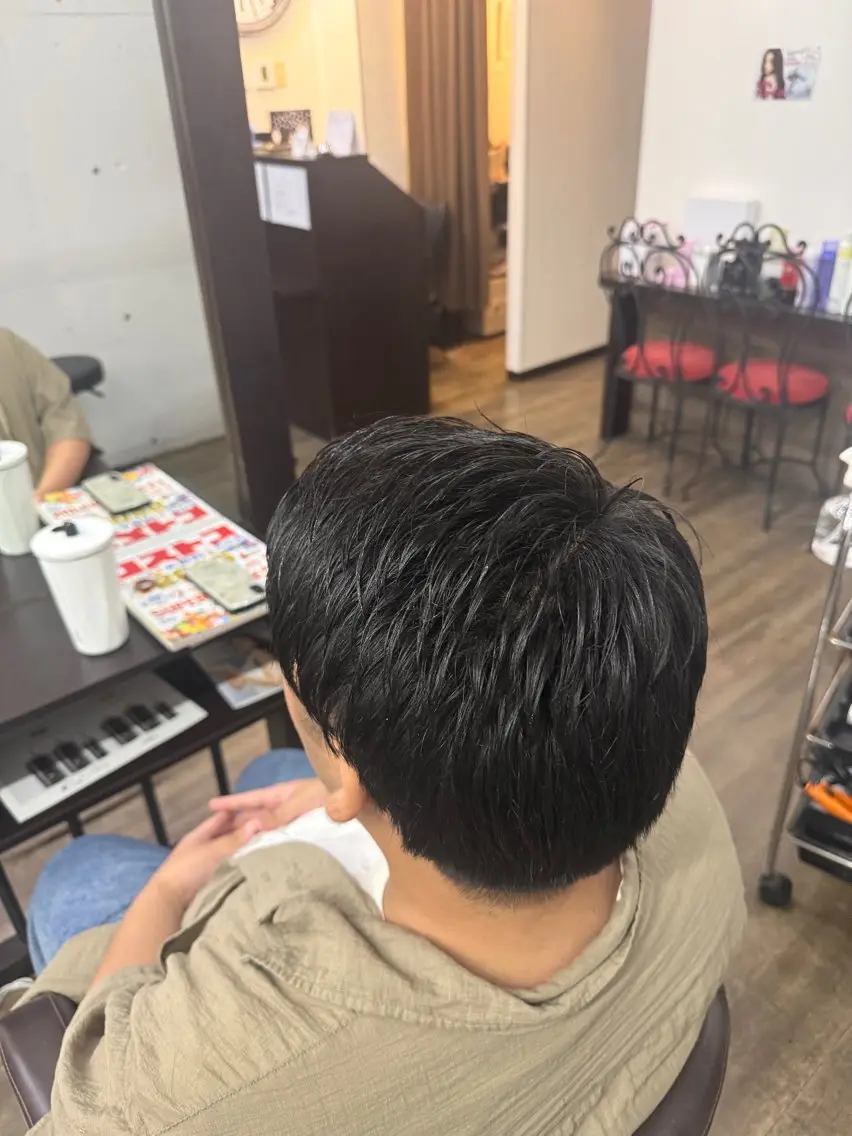 メンズ 新垣 瑠菜のヘアスタイル