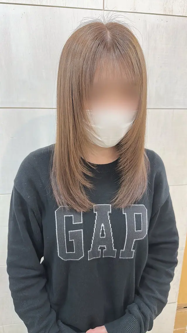 【🌷4月限定クーポン🌷】似合わせカット＋艶カラー🩷✨の写真