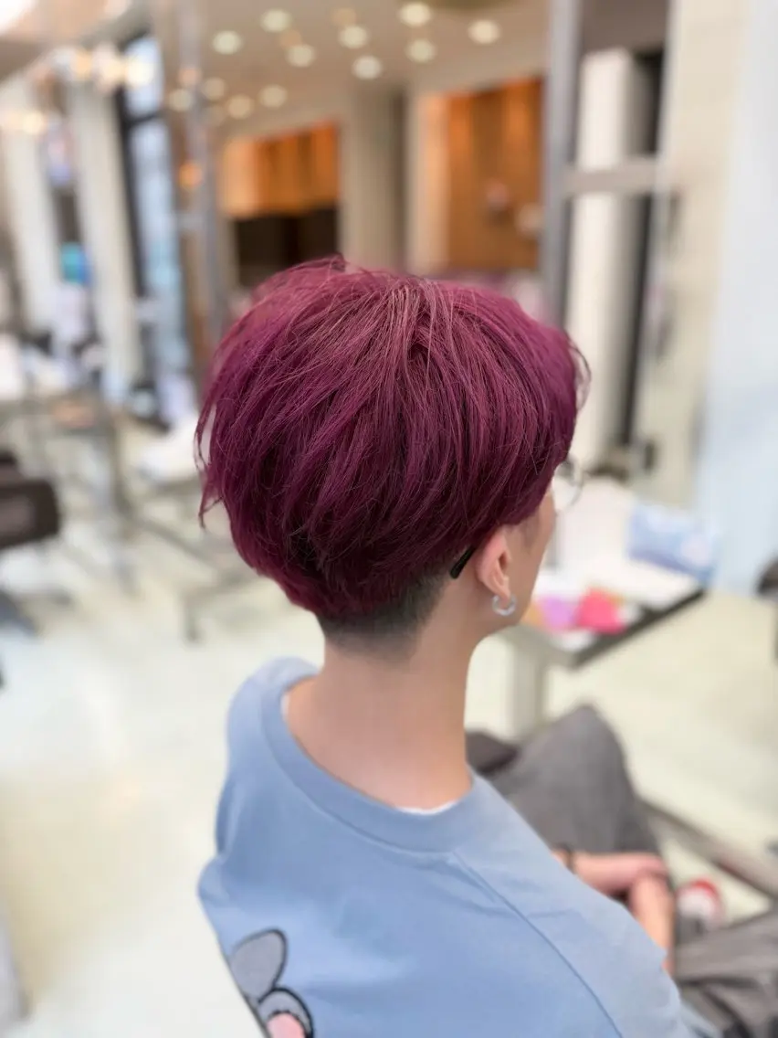 カラー メンズ ヘアカラー トリートメント WiLL 紗希/ 艶カラーのヘアスタイル