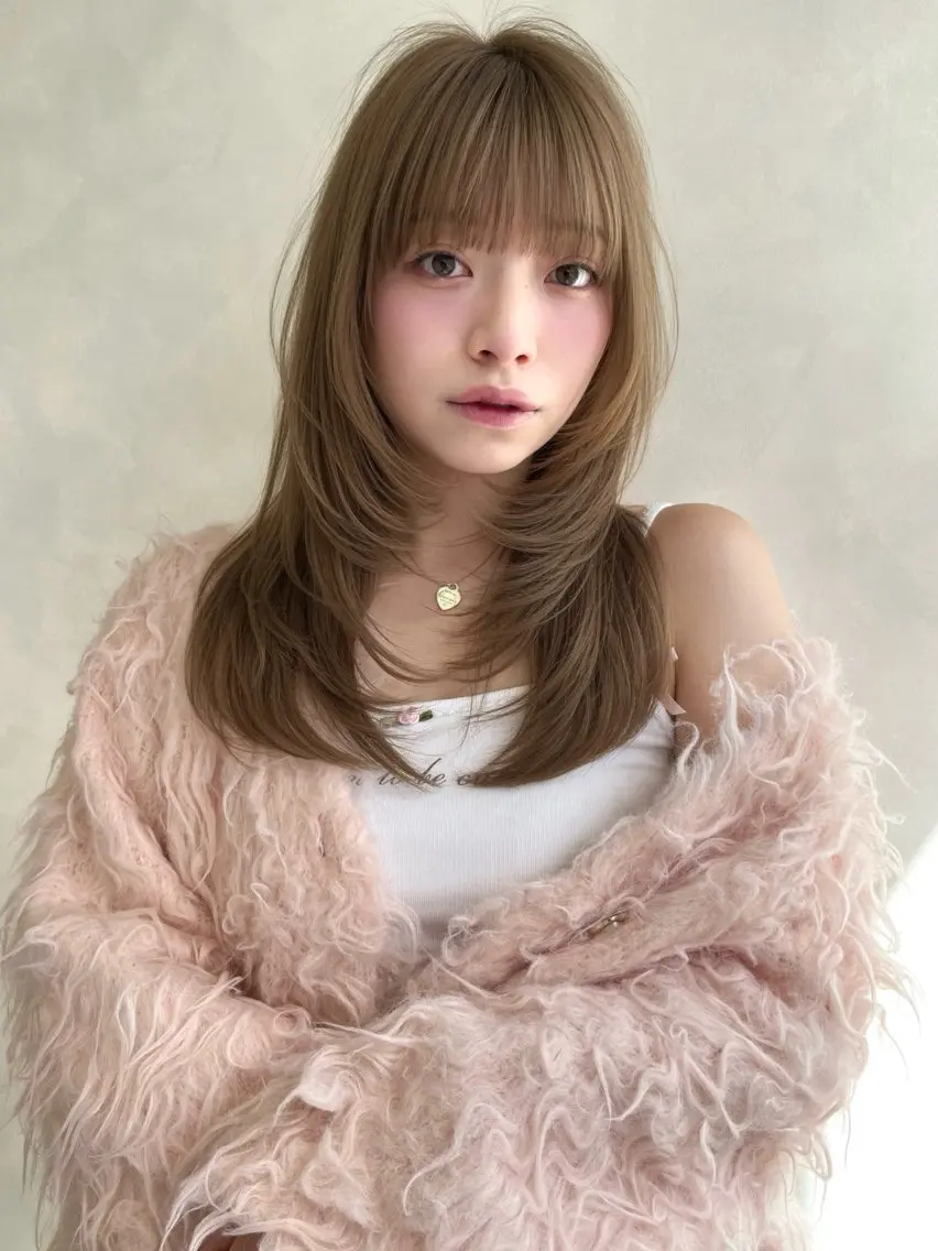 🌈ブリーチ＋カラー＋1stepトリートメント✨💐ダブルカラー(ブリーチ込み)の写真