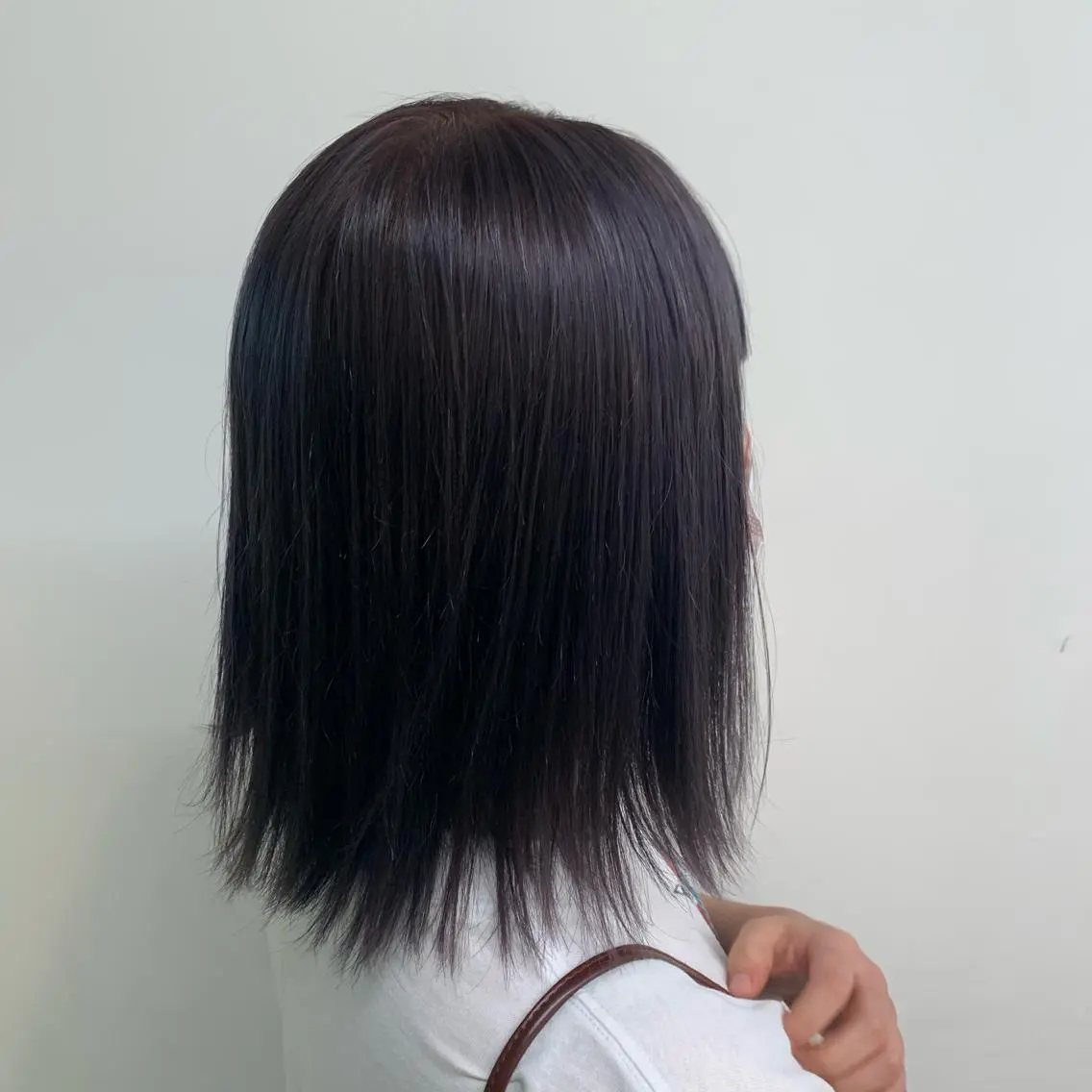 ミディアム カラー ヘアアレンジ ブルーカラー 透明感カラー ハイトーンカラー トリートメント ダブルカラー｜ なおき｜池袋美容師のヘアスタイル