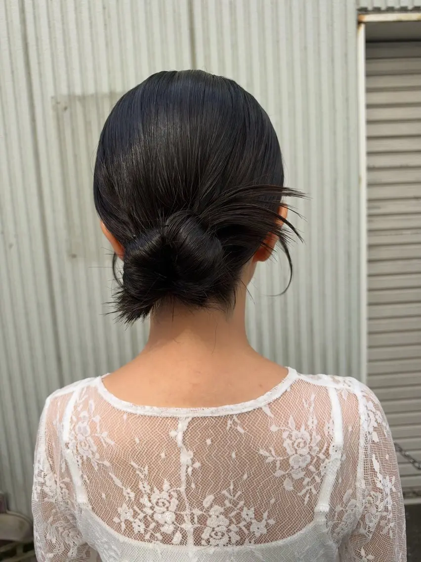 ヘアアレンジ ヘアセット 店長福島成美/髪質 改善縮毛矯正/カラーのヘアスタイル