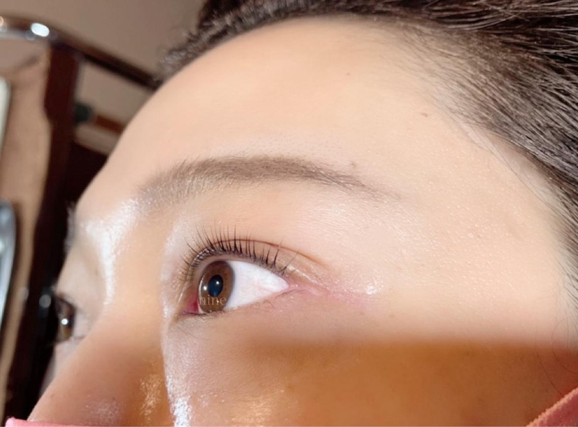 マツエク・マツパ パリジェンヌラッシュリフト nine beautyのマツエク・マツパデザイン