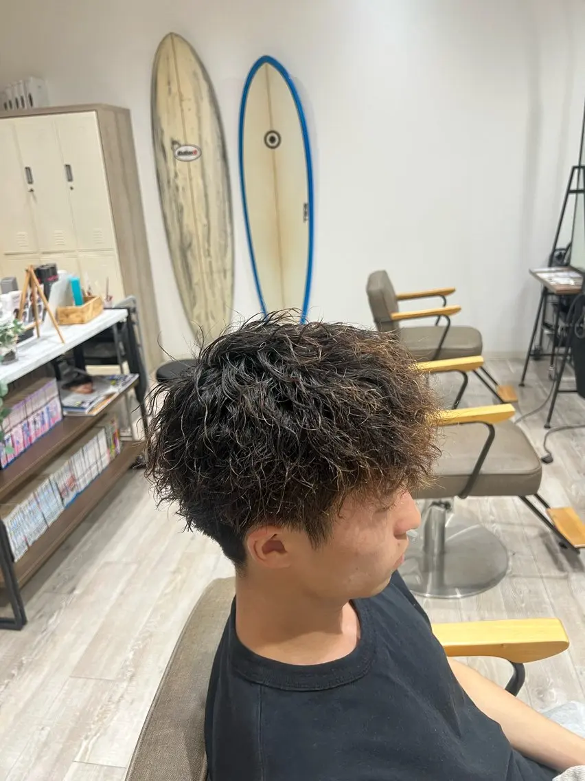メンズ 坂口 宗のヘアスタイル