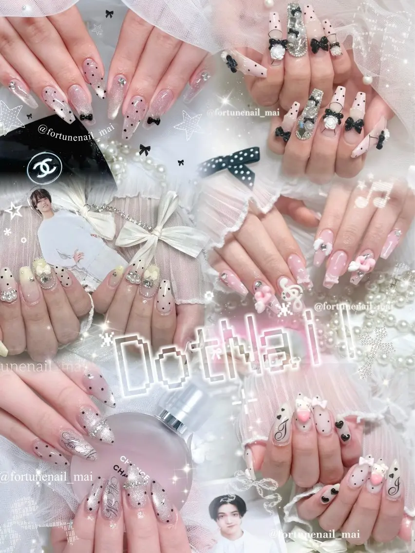 ネイル ドット ハンドネイル 🎀Mai 🎀✩.のネイルデザイン