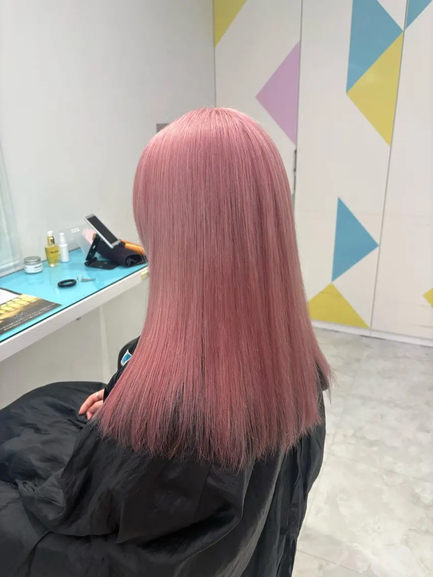カラー ヘアカラー akari🎀🤍 ガーリーstyleのヘアスタイル