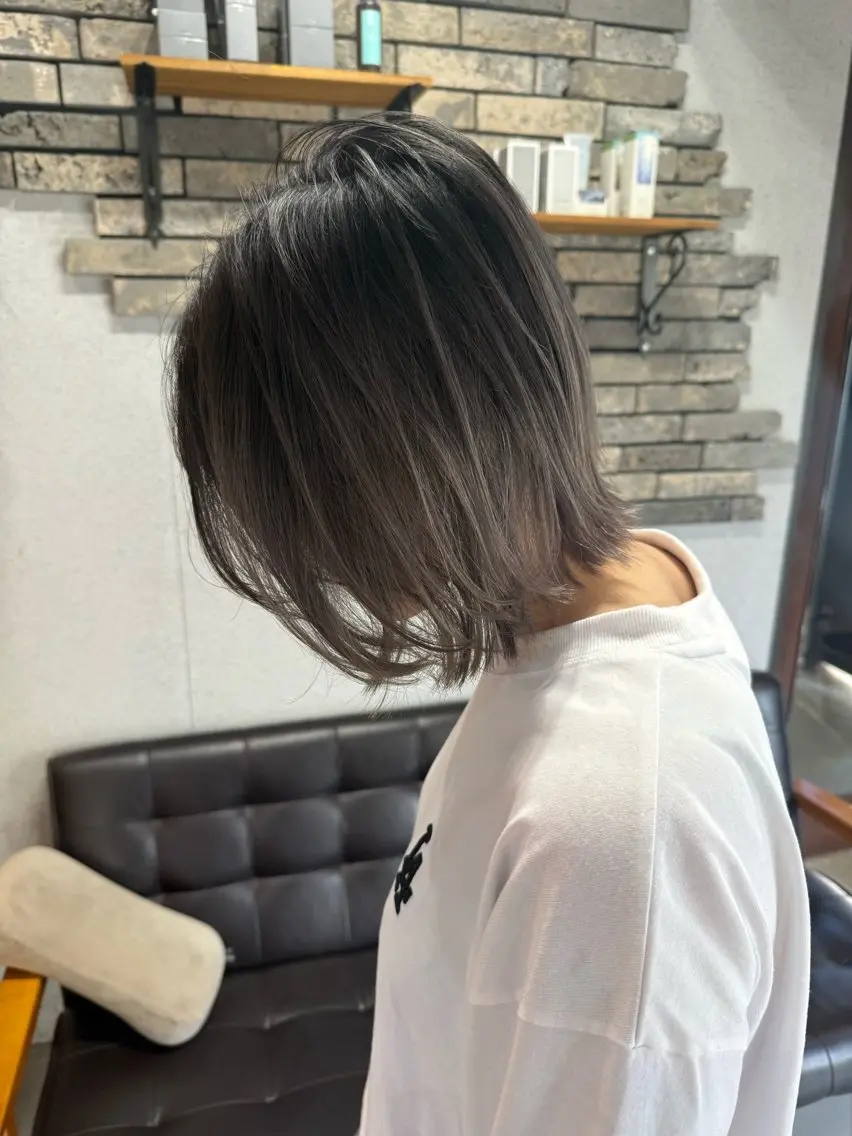 バレイヤージュの写真