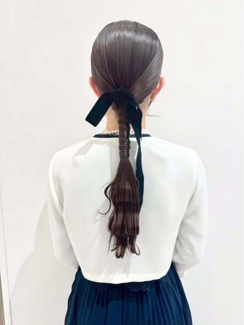 ロング ヘアセット 🧸ダブルカラー/ベ ージュ🍪さりなのヘアスタイル