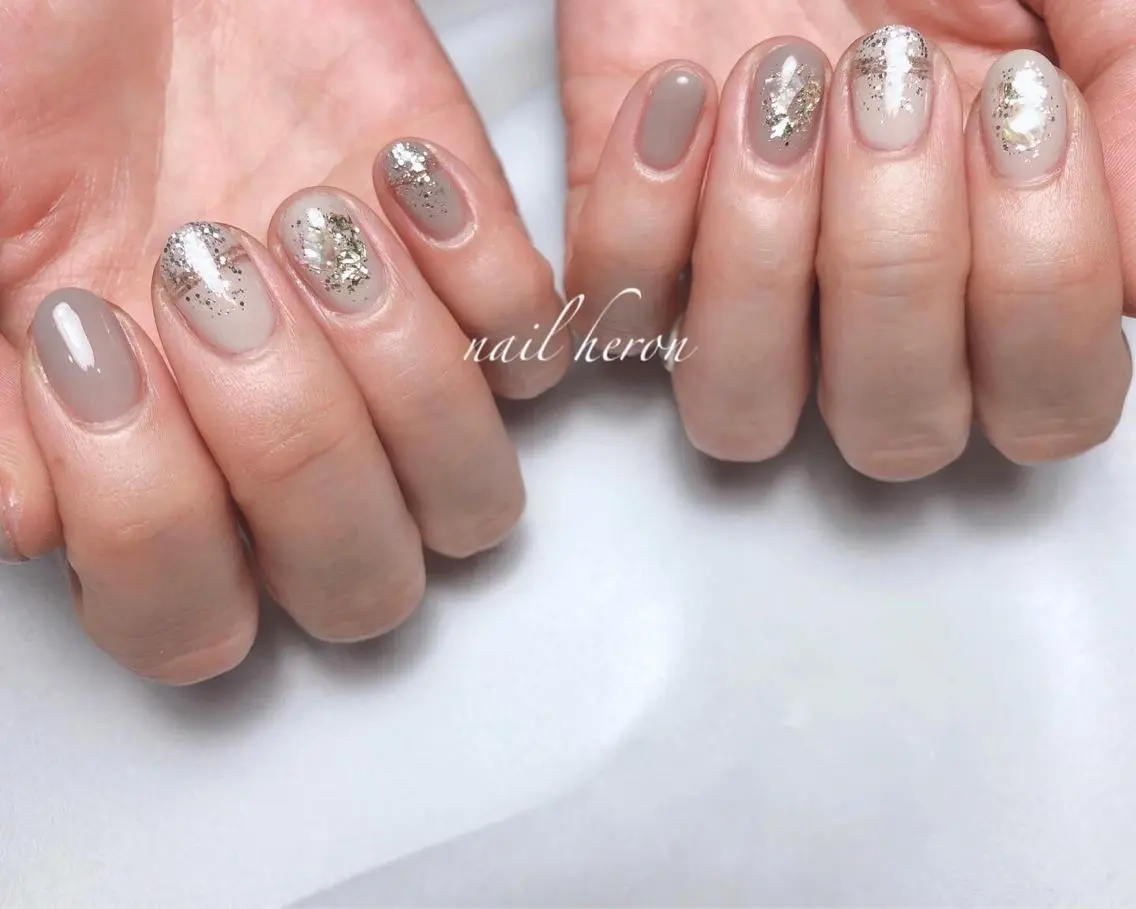 ネイル ハンドネイル saki_ nail heronのネイルデザイン
