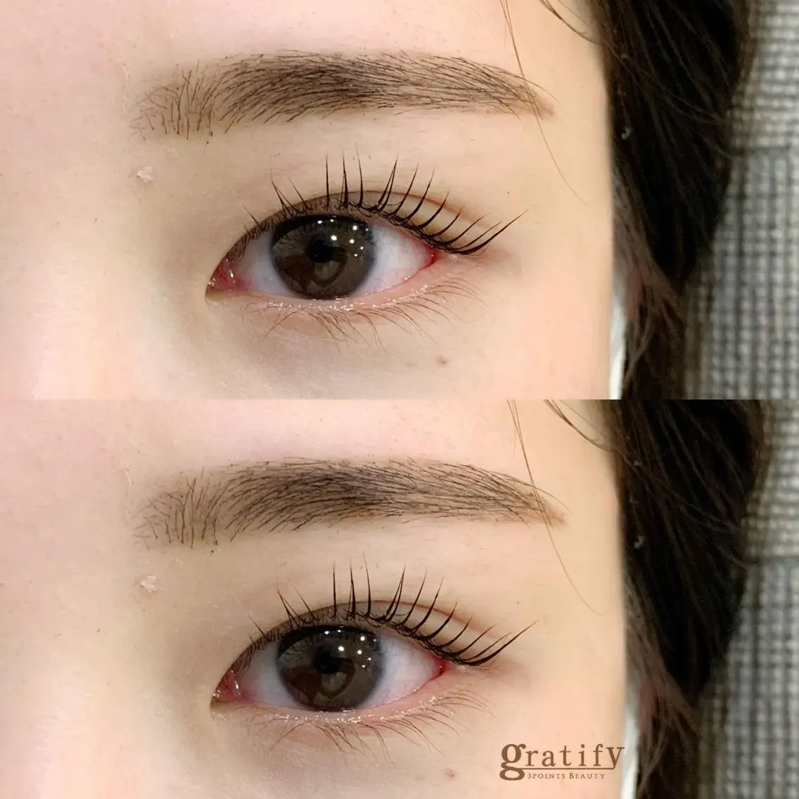 マツエク・マツパ アイブロウ gratify Oguraのマツエク・マツパデザイン