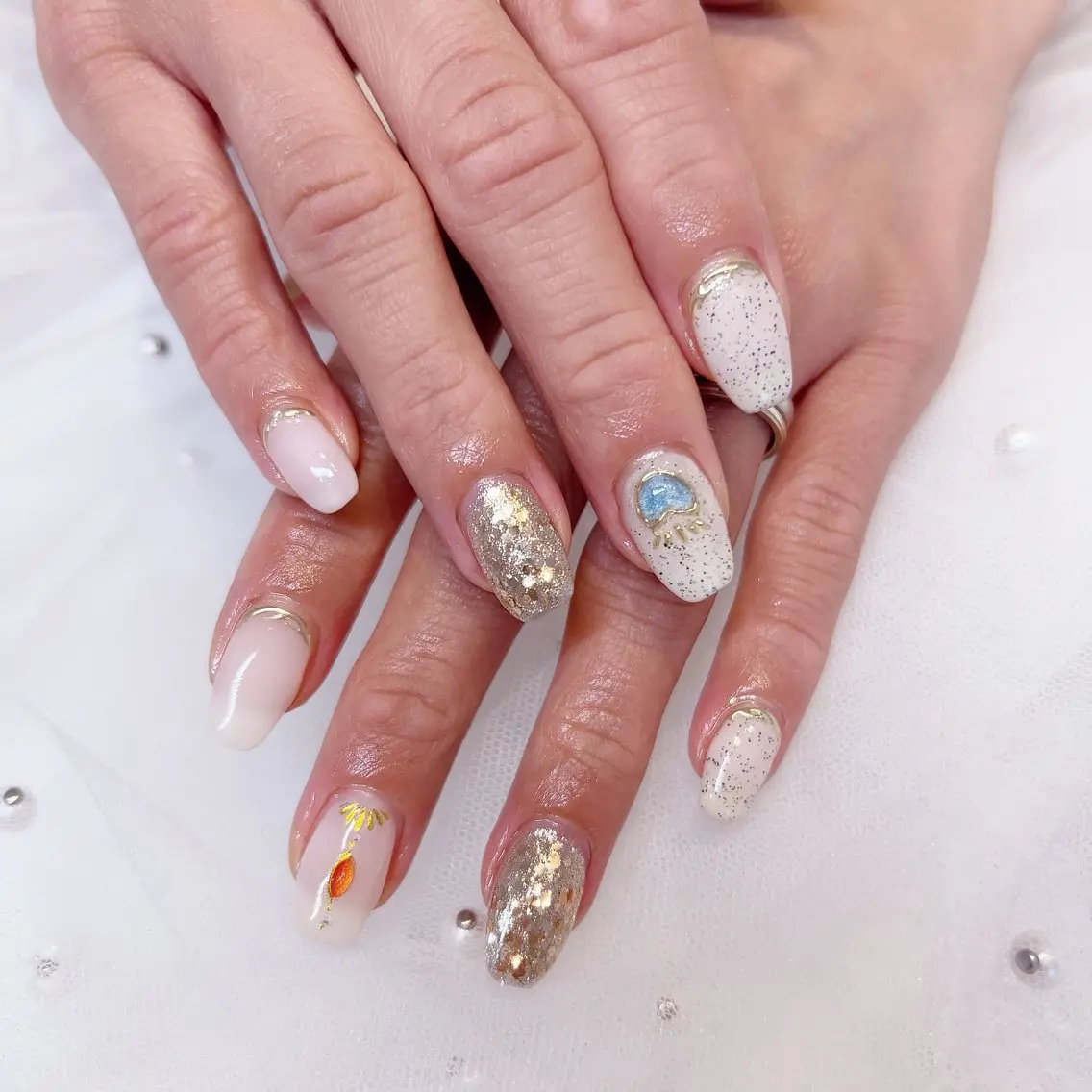 ネイル ハンドネイル nail salon pearのネイルデザイン