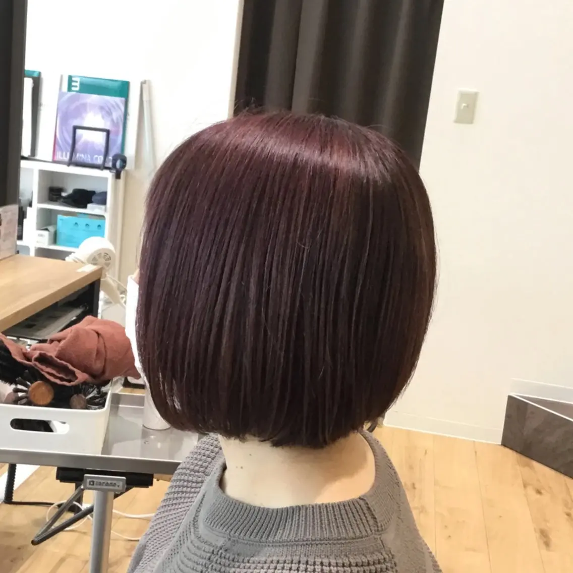 ショート カラー カット ヘアカラー 滝口 瑞季のヘアスタイル