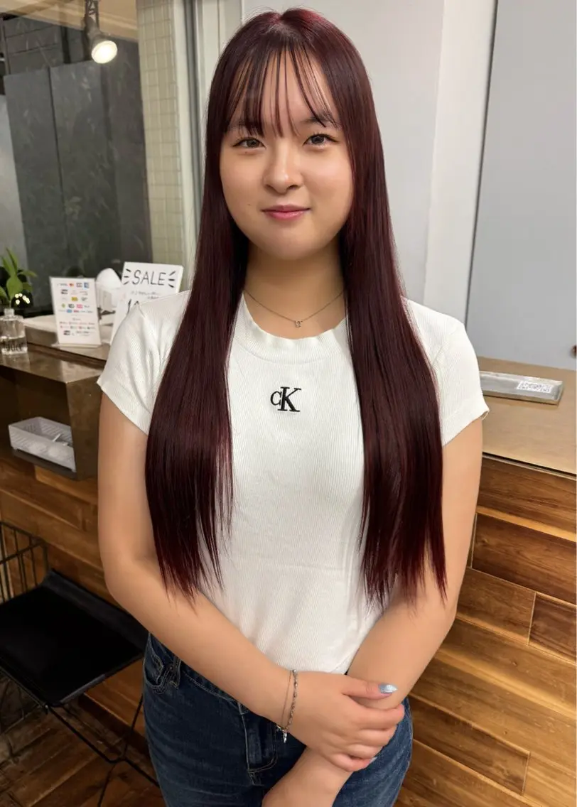 カラー ヘアカラー たけかわ みちのヘアスタイル