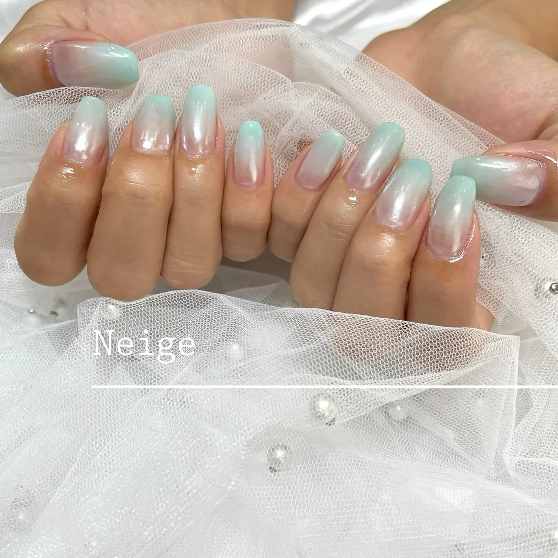 ネイル Neige‪𓂃ai ＊梅津 / 松尾のネイルデザイン