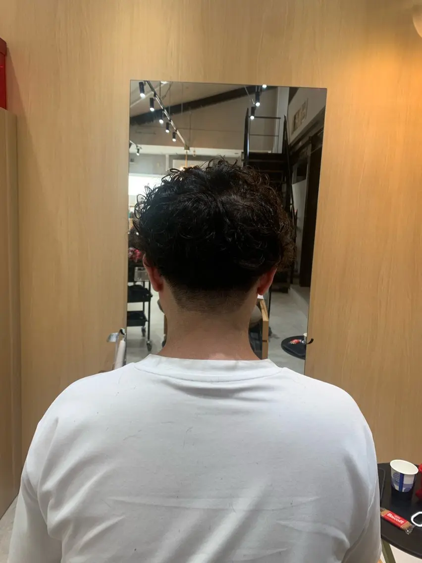 パーマ カット パーマ 本多 永佳のヘアスタイル
