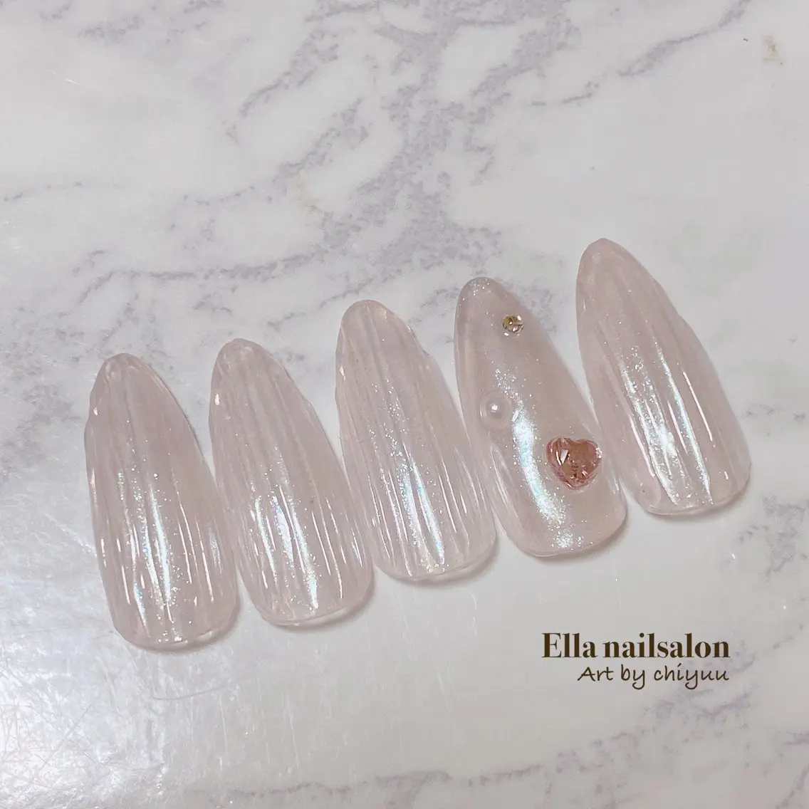 ネイル ハンドネイル Ella nail ちゆうのネイルデザイン