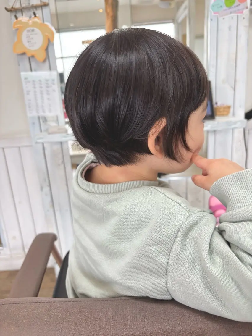 ショート キッズ カット kokua ✂︎ 　nissyのヘアスタイル