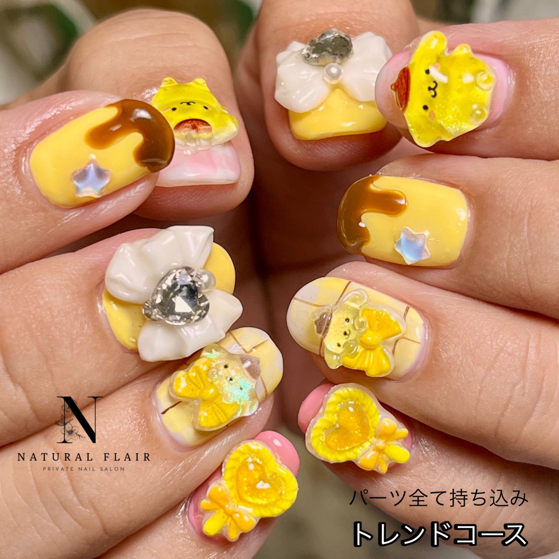 ネイル ハンドネイル natural flairのネイルデザイン