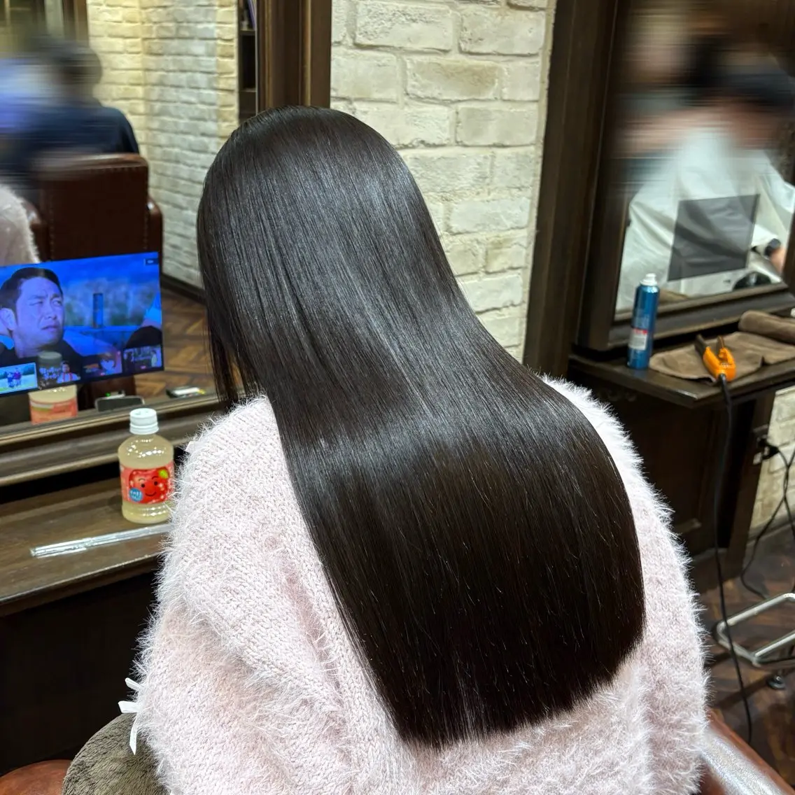 ロング 縮毛矯正 🐺イノウエ サキ🐺のヘアスタイル