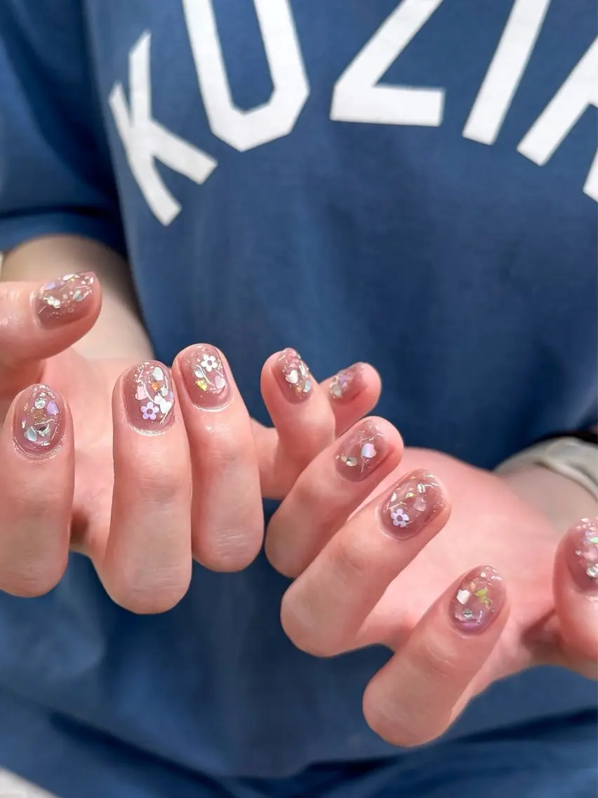 ネイル ハンドネイル pointillé .ayaのネイルデザイン