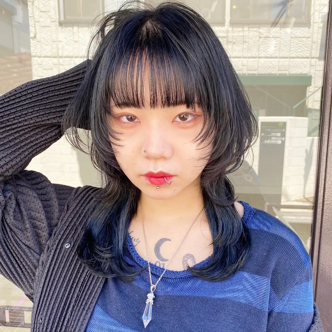 ロング レイヤーカット ウルフカット TOMOYA/ ショート、レイヤーのヘアスタイル