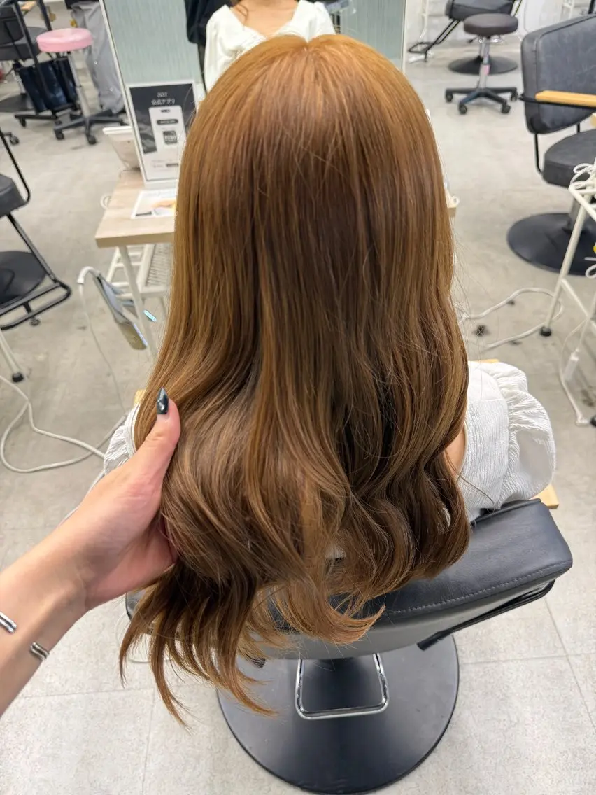 ロング ヘアカラー ワンホン× ハイトー ン🪞✨ARISAのヘアスタイル