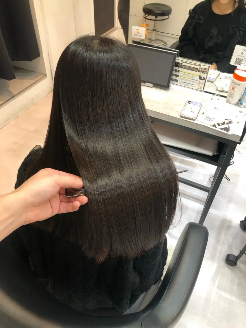 💙ミニモ限定💙似合わせカット+髪質改善トリートメント 💙パサつき&ダメージが気になる方にオススメ!#町田の写真