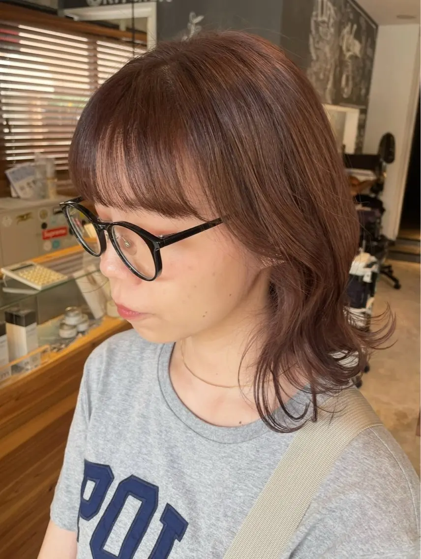 【平日&新規限定】カット✂️+カラー🩵+トリートメント🫧(ブリーチ×)⚠︎ロング料金ありの写真