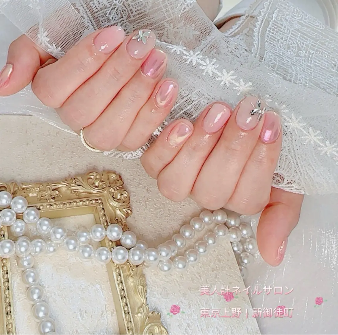 ネイル シンプルネイル ハンドネイル 中山 美月のネイルデザイン