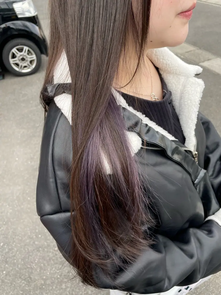 ロング カラー JowA✂︎ 目片夏実のヘアスタイル