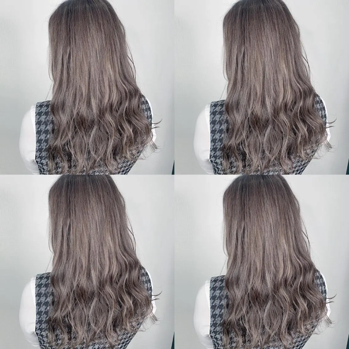 ロング カラー ハイライトカラー ハイライト ヘアカラー 袴田 伊代のヘアスタイル