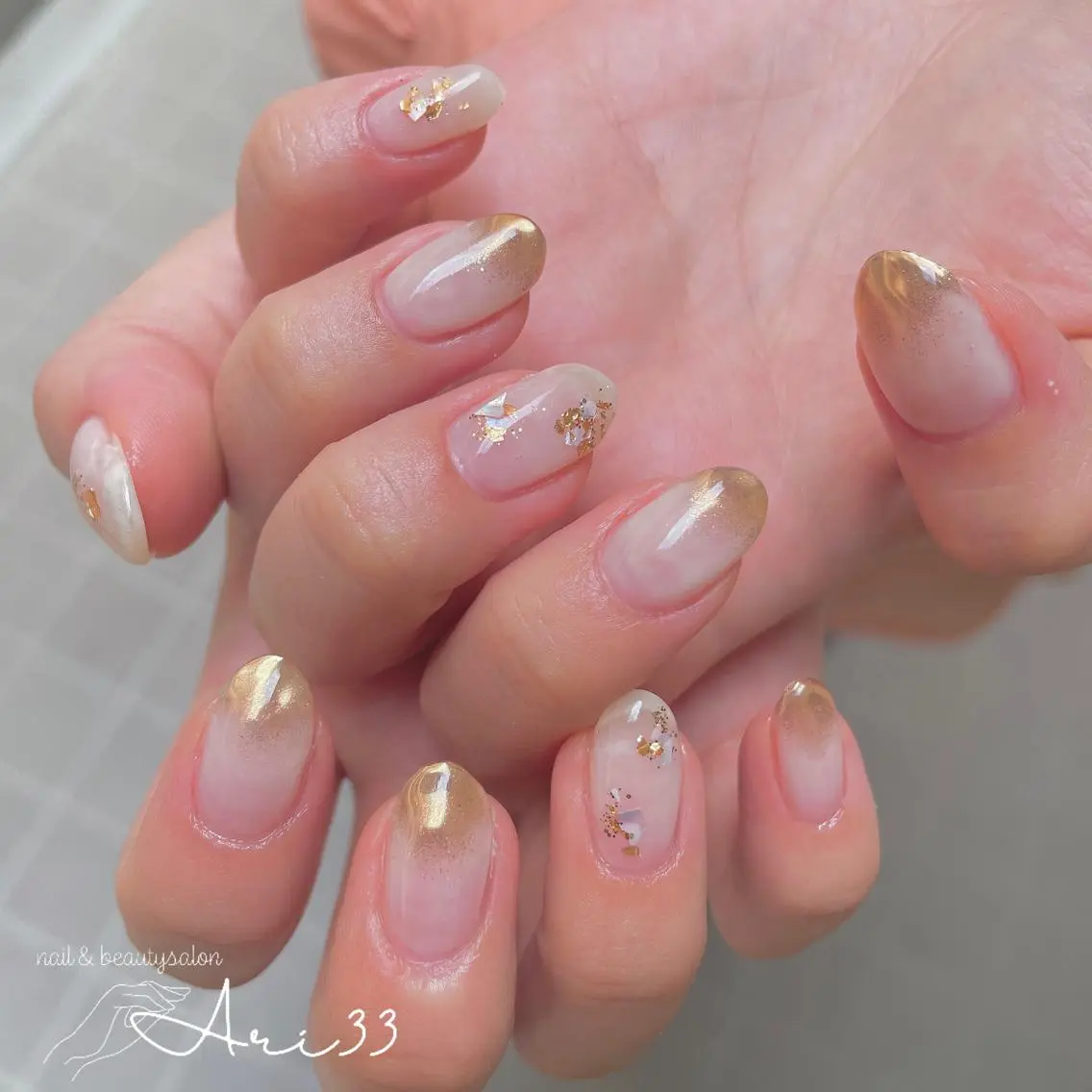 ネイル ハンドネイル プライベートサロン Ari33nailのネイルデザイン