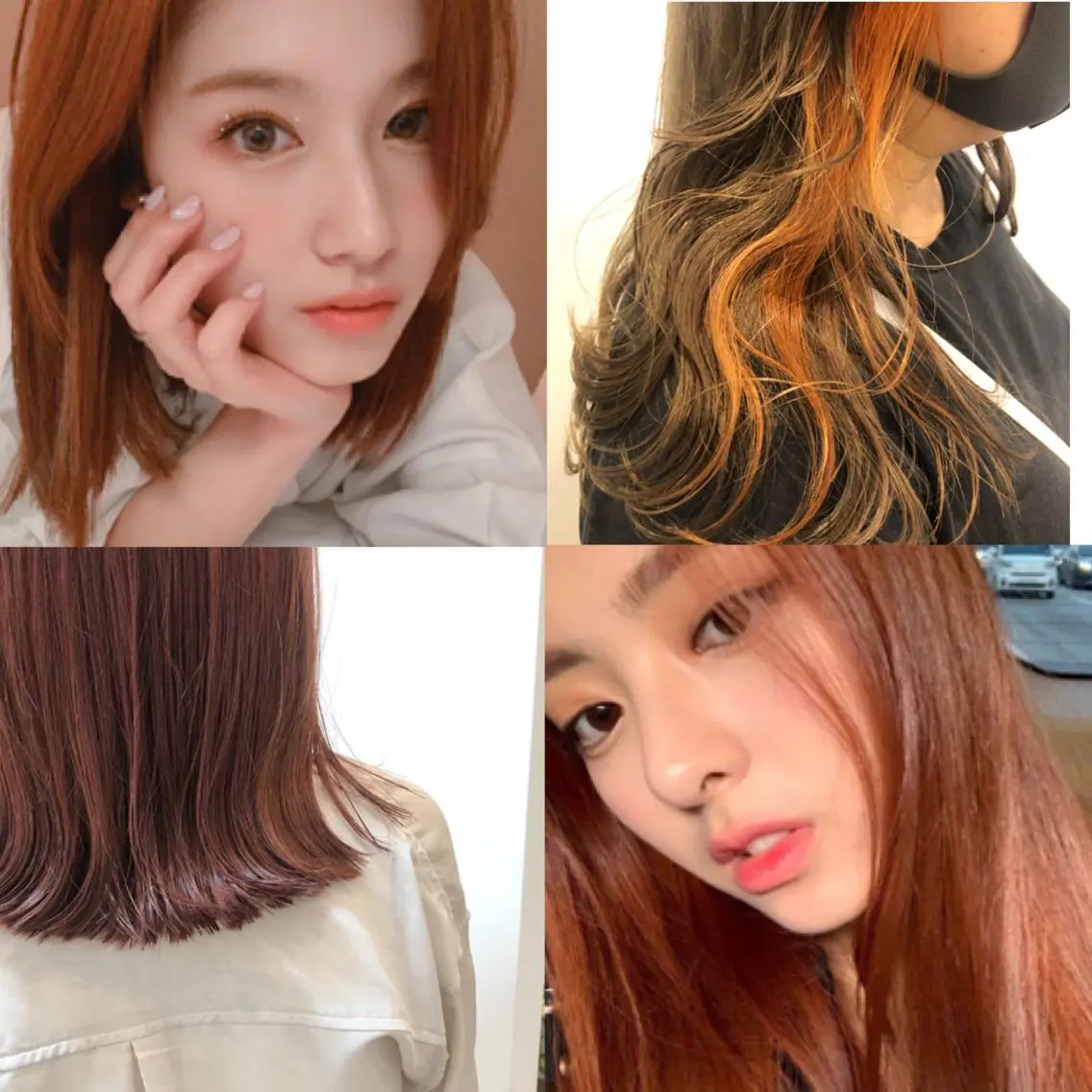 カラー 大迫 江梨のヘアスタイル